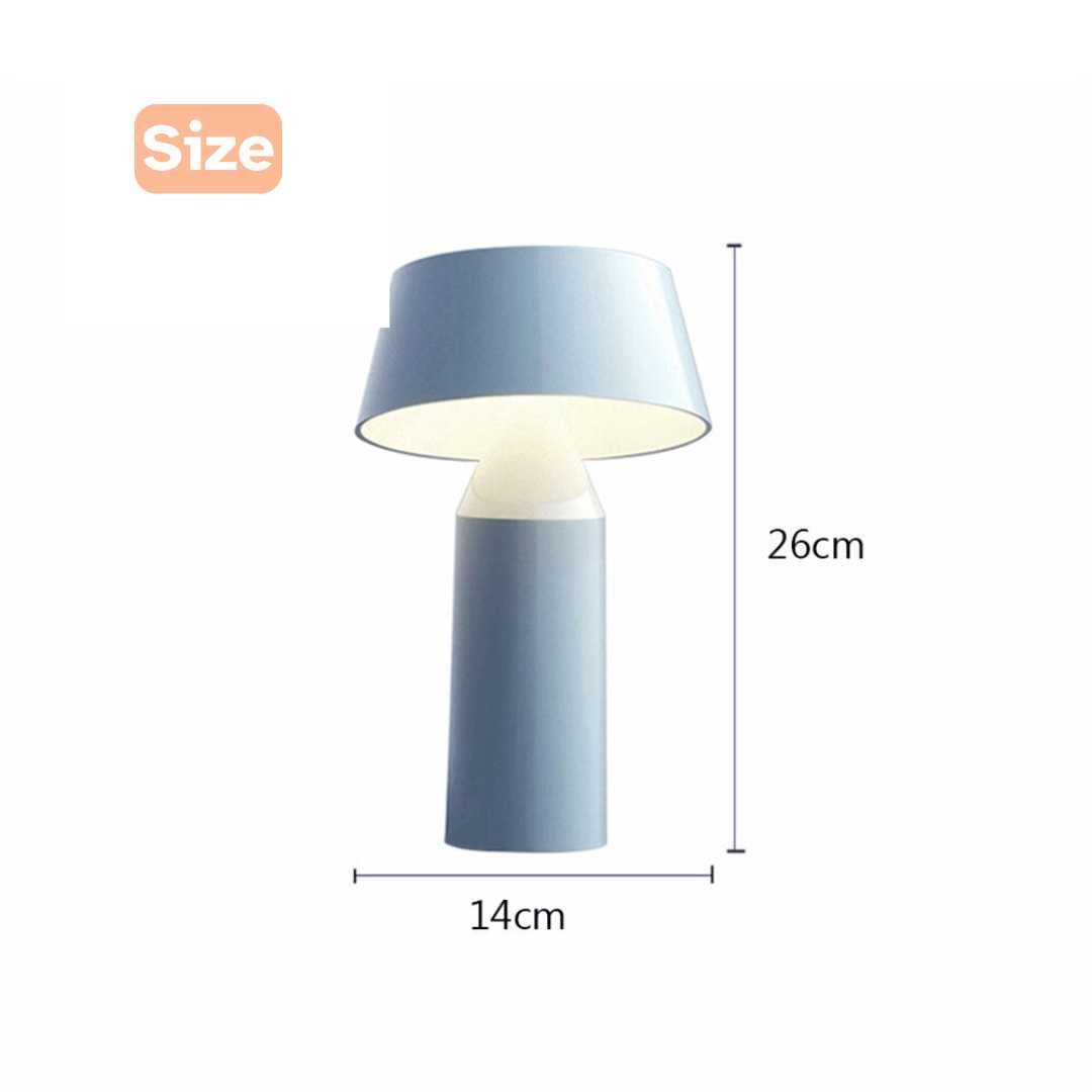 Hommfer - Lampe de Table Rechargeable en Métal - Hommfer