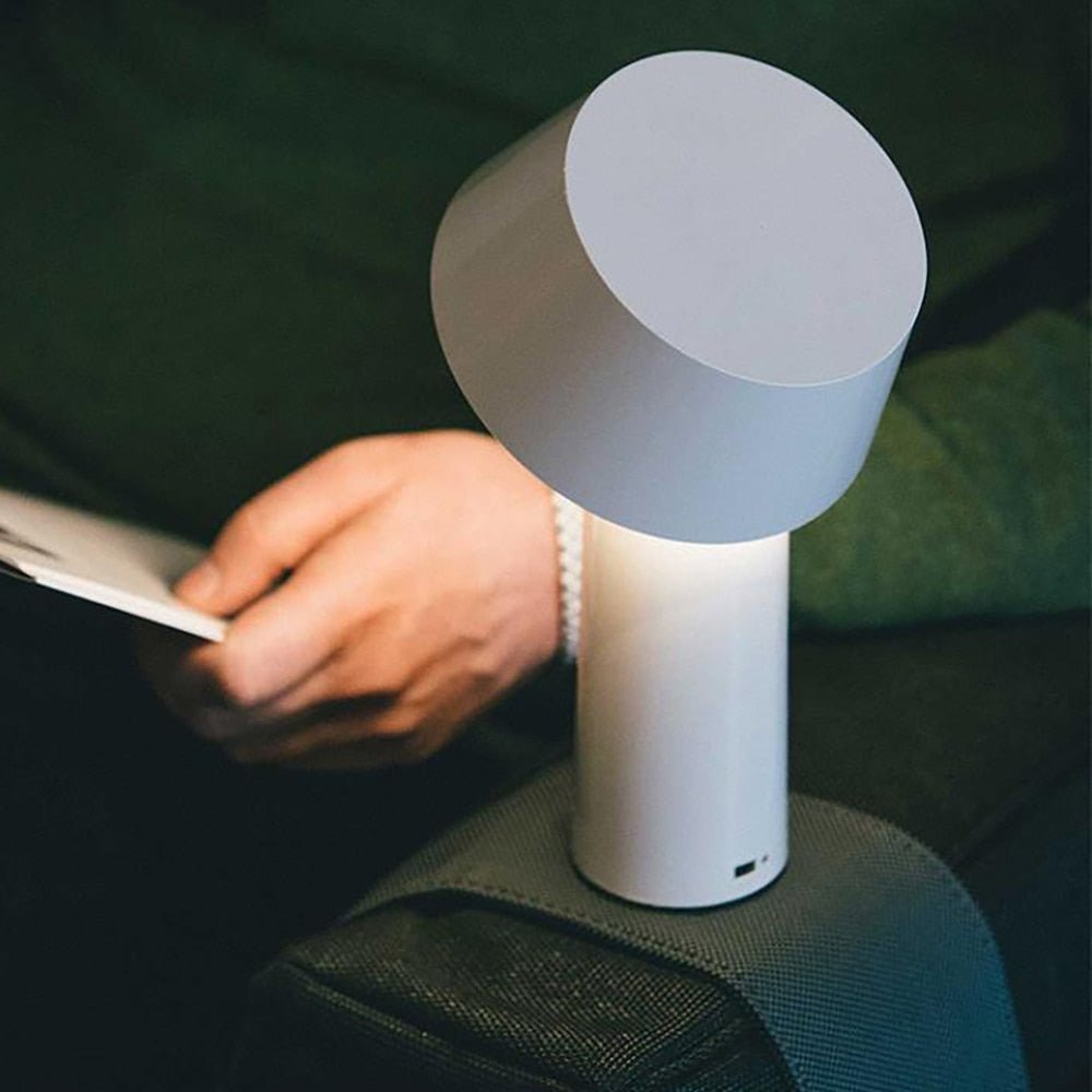 Hommfer - Lampe de Table Rechargeable en Métal - Hommfer
