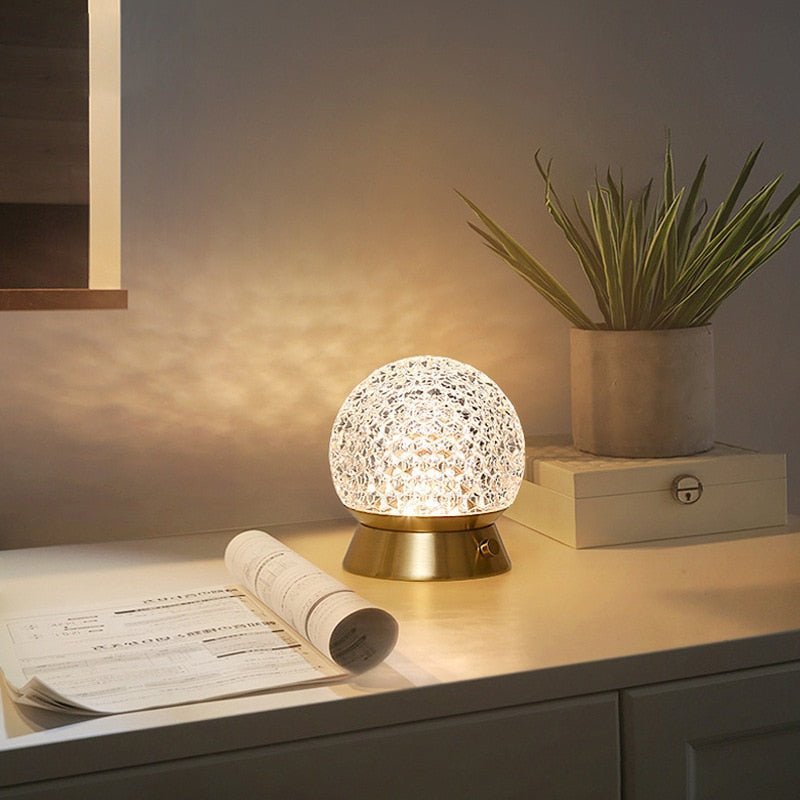 Hommfer – Lampe de Table Sans Fil à Intensité Variable pour le Salon - Hommfer