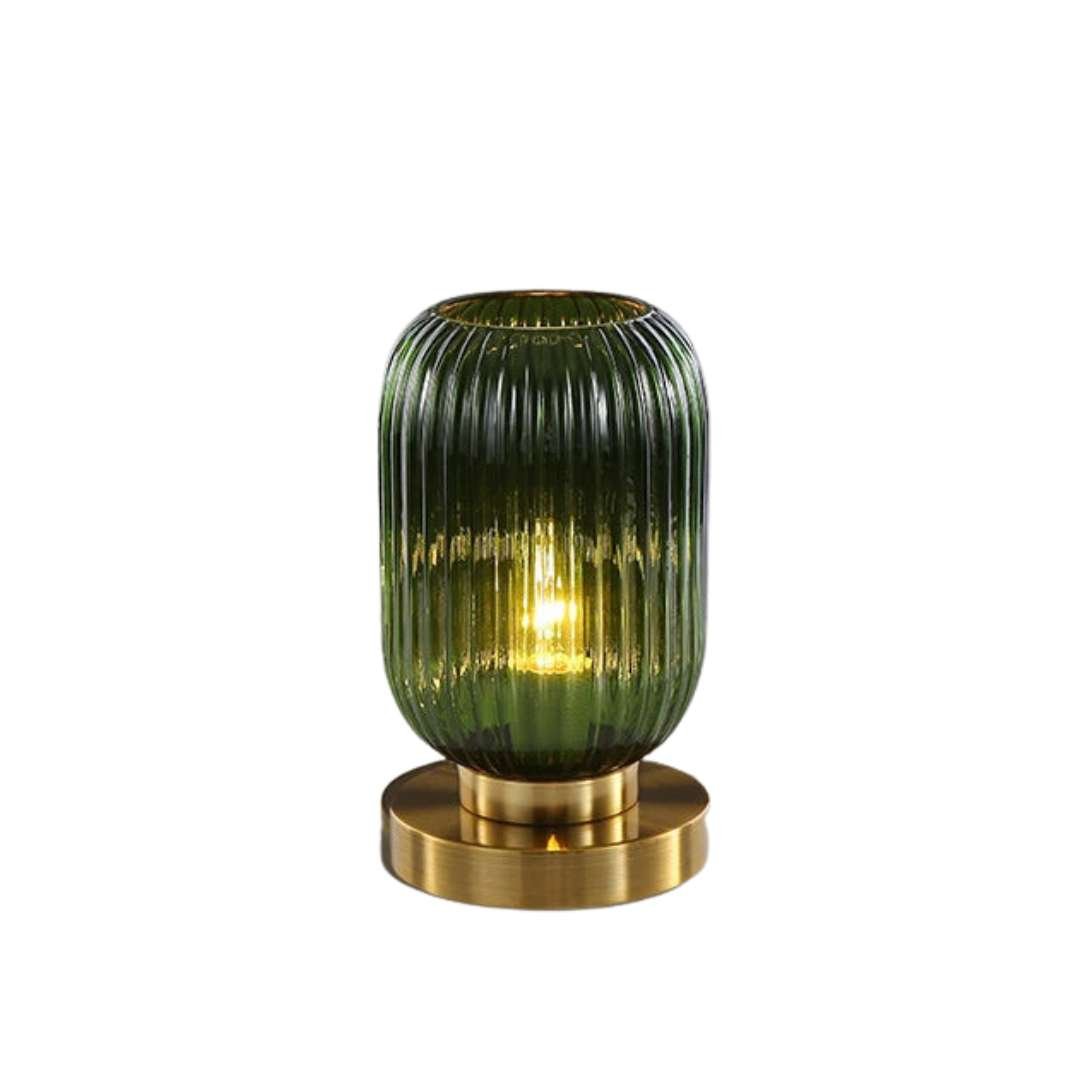 Hommfer – Lampe de Table Scandinave en Verre Ambre - Hommfer