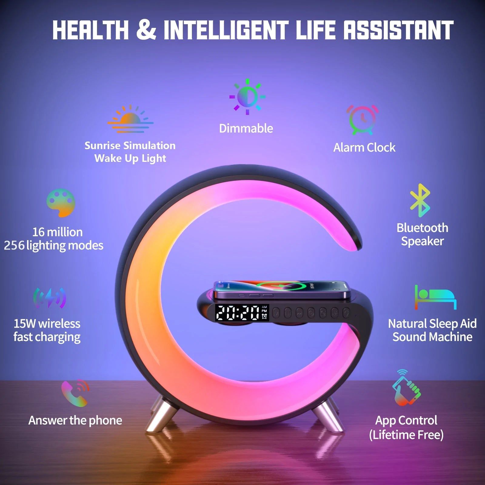 Hommfer - Lampe Intelligente - Hommfer