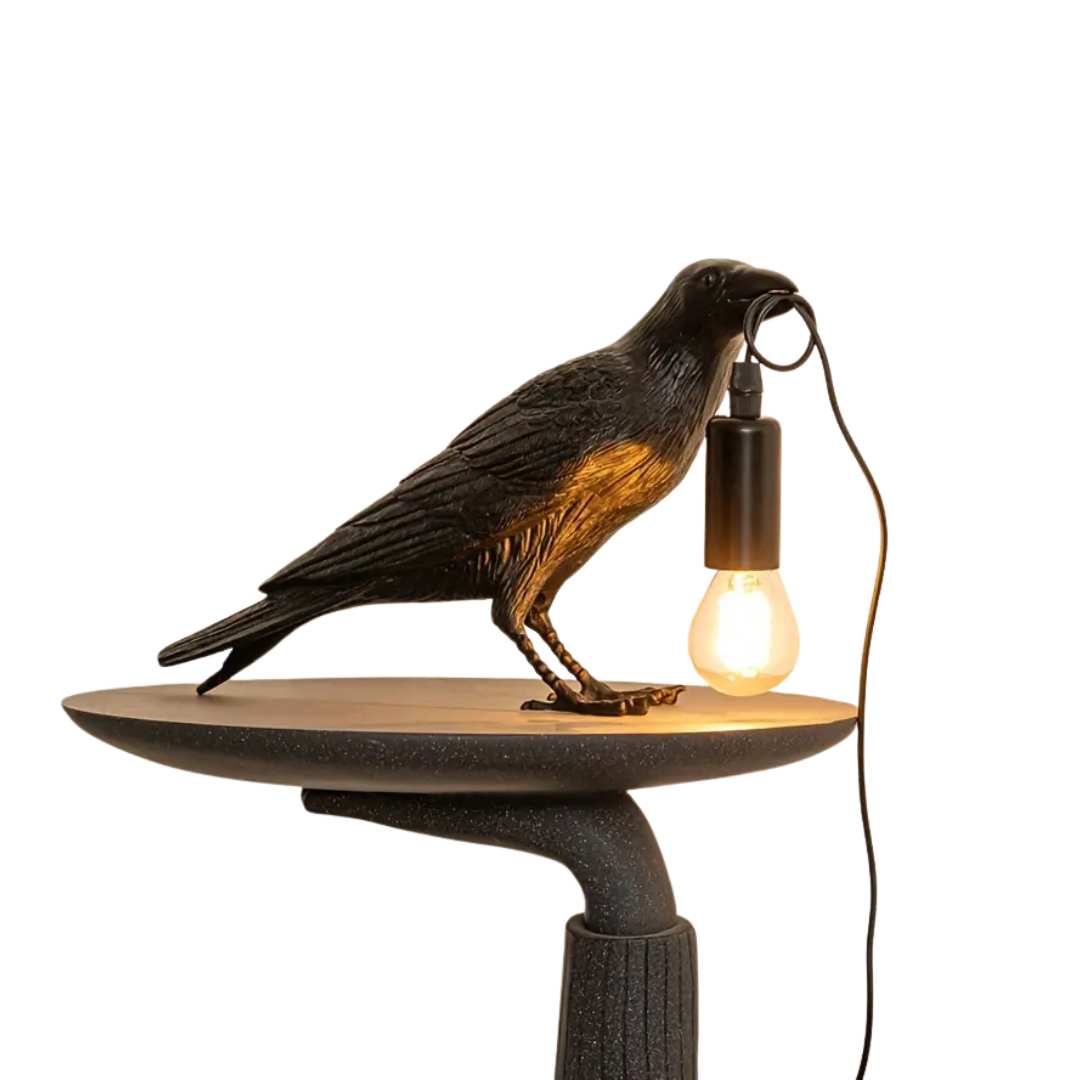 Hommfer – Lampe Oiseau Décorative en Résine - Hommfer