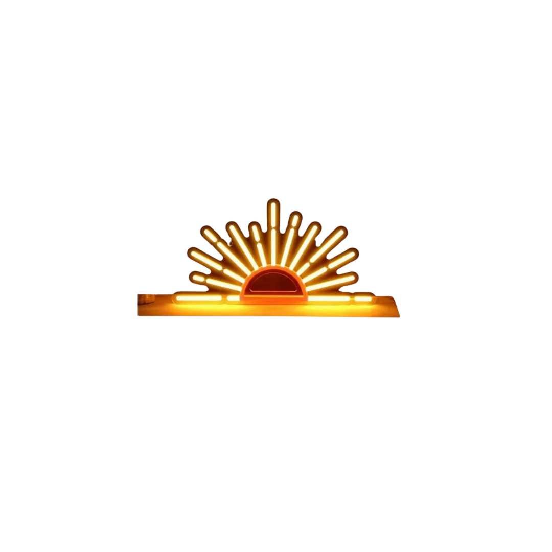 Hommfer – Lumière Néon LED Soleil Rayonnant - Hommfer