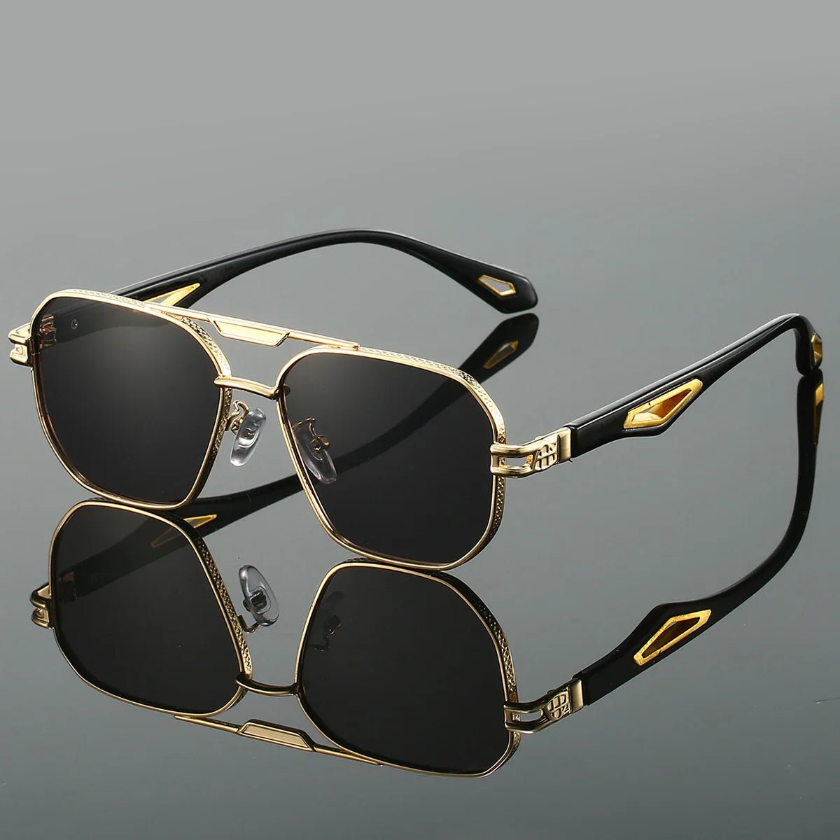 Hommfer - Lunettes de Soleil Polarisées Maverix Homme - Protection UV & Monture Légère - Hommfer