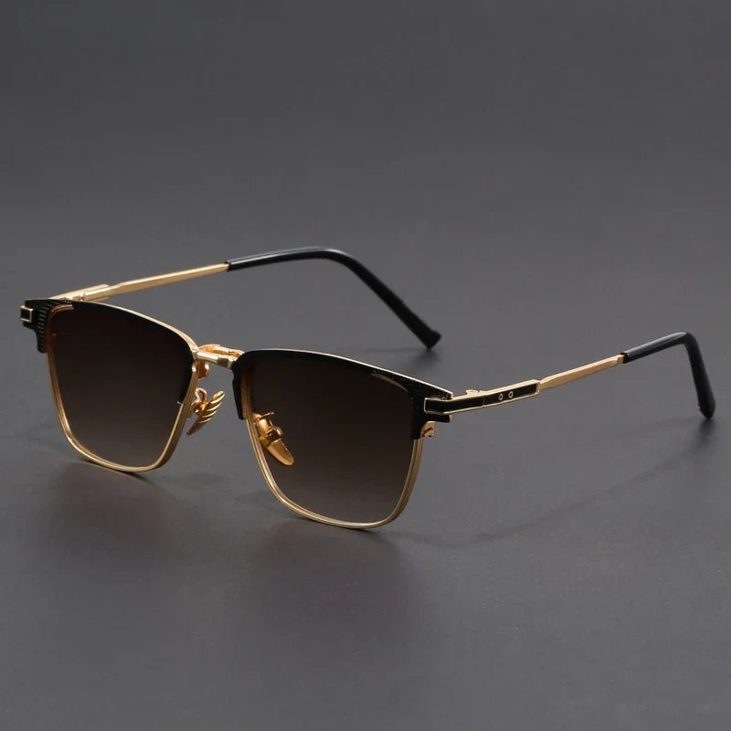 Hommfer - Lunettes de Soleil Polarisées Torchello Homme - Conduite, Protection UV & Étui - Hommfer
