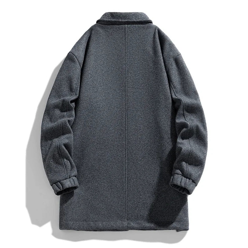 Hommfer - Manteau Habillé Vanton Isolé - Chaleur Élégante du Bureau au Week - End - Hommfer