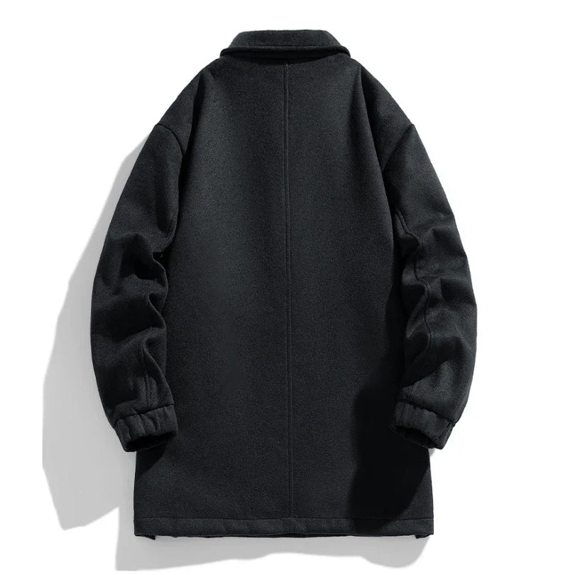 Hommfer - Manteau Habillé Vanton Isolé - Chaleur Élégante du Bureau au Week - End - Hommfer