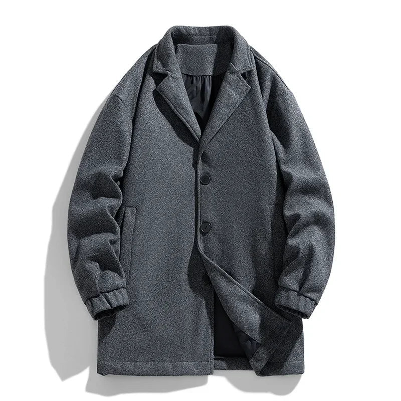 Hommfer - Manteau Habillé Vanton Isolé - Chaleur Élégante du Bureau au Week - End - Hommfer