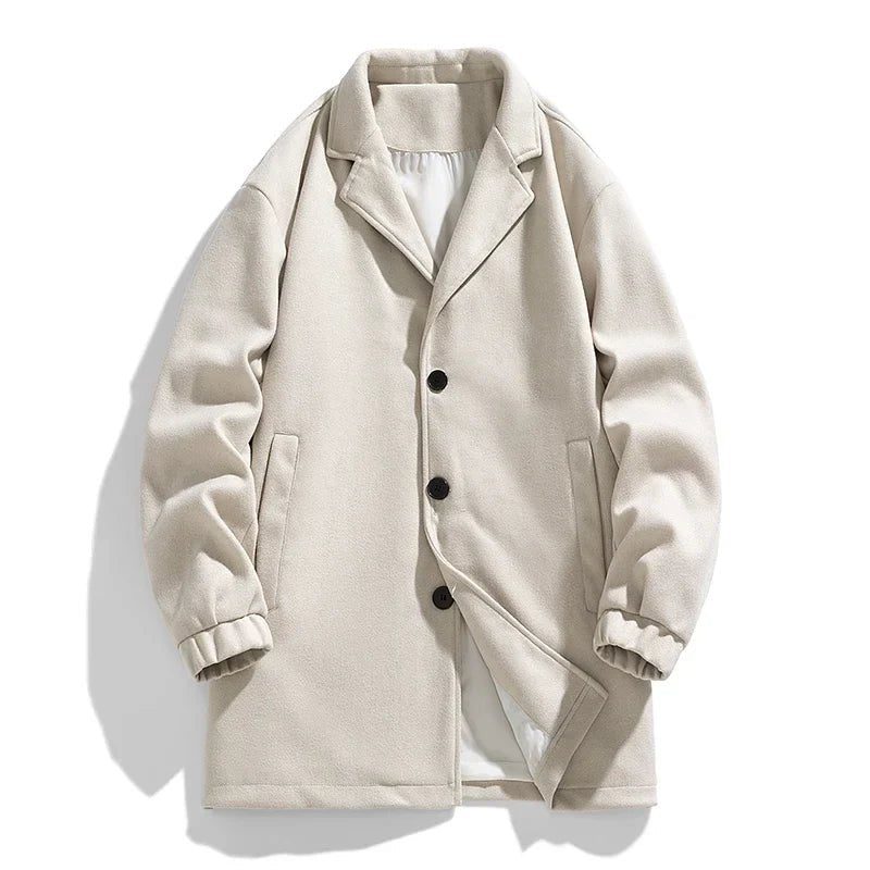 Hommfer - Manteau Habillé Vanton Isolé - Chaleur Élégante du Bureau au Week - End - Hommfer