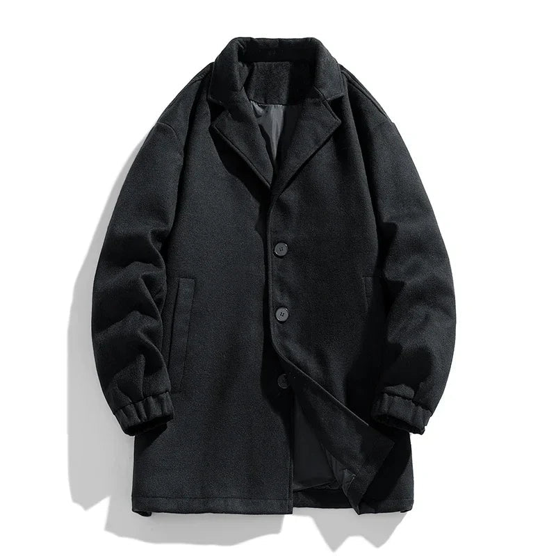 Hommfer - Manteau Habillé Vanton Isolé - Chaleur Élégante du Bureau au Week - End - Hommfer