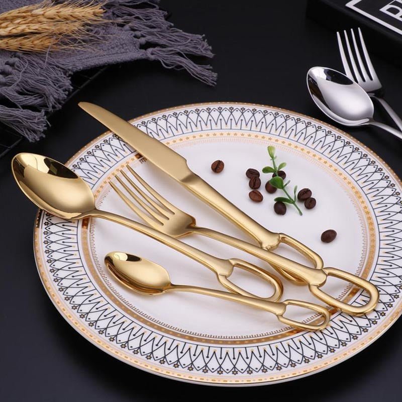 Hommfer – Ménagère Moderne avec Manche en Anneau pour la Cuisine - Hommfer