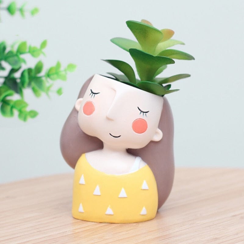 Hommfer – Mini Cache - pot Décoratif en Résine - Hommfer