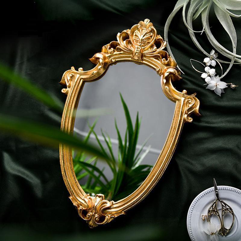Hommfer – Miroir Décoratif Doré Style Vintage - Hommfer
