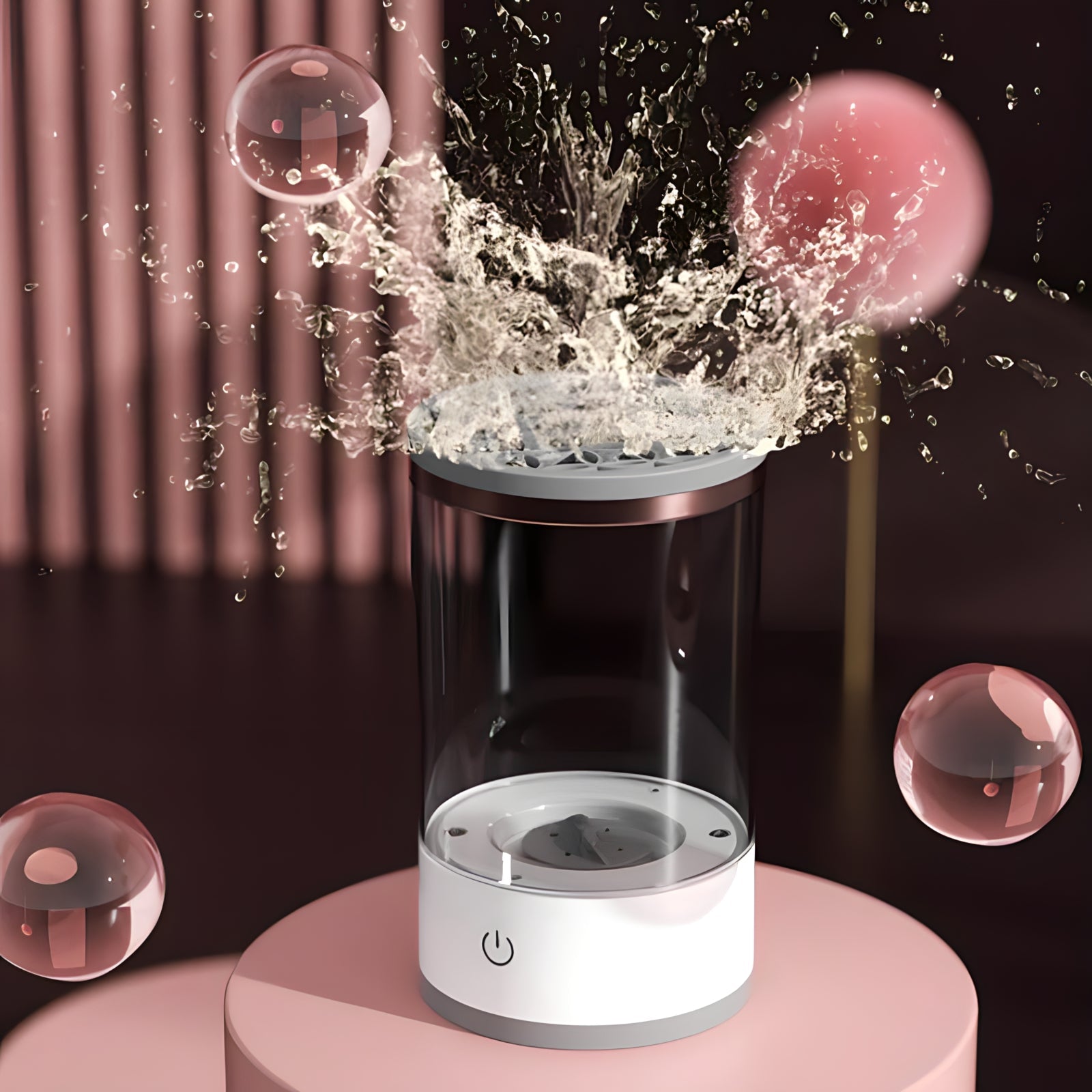 Hommfer – Nettoyeur de Pinceaux de Maquillage Automatique - Hommfer