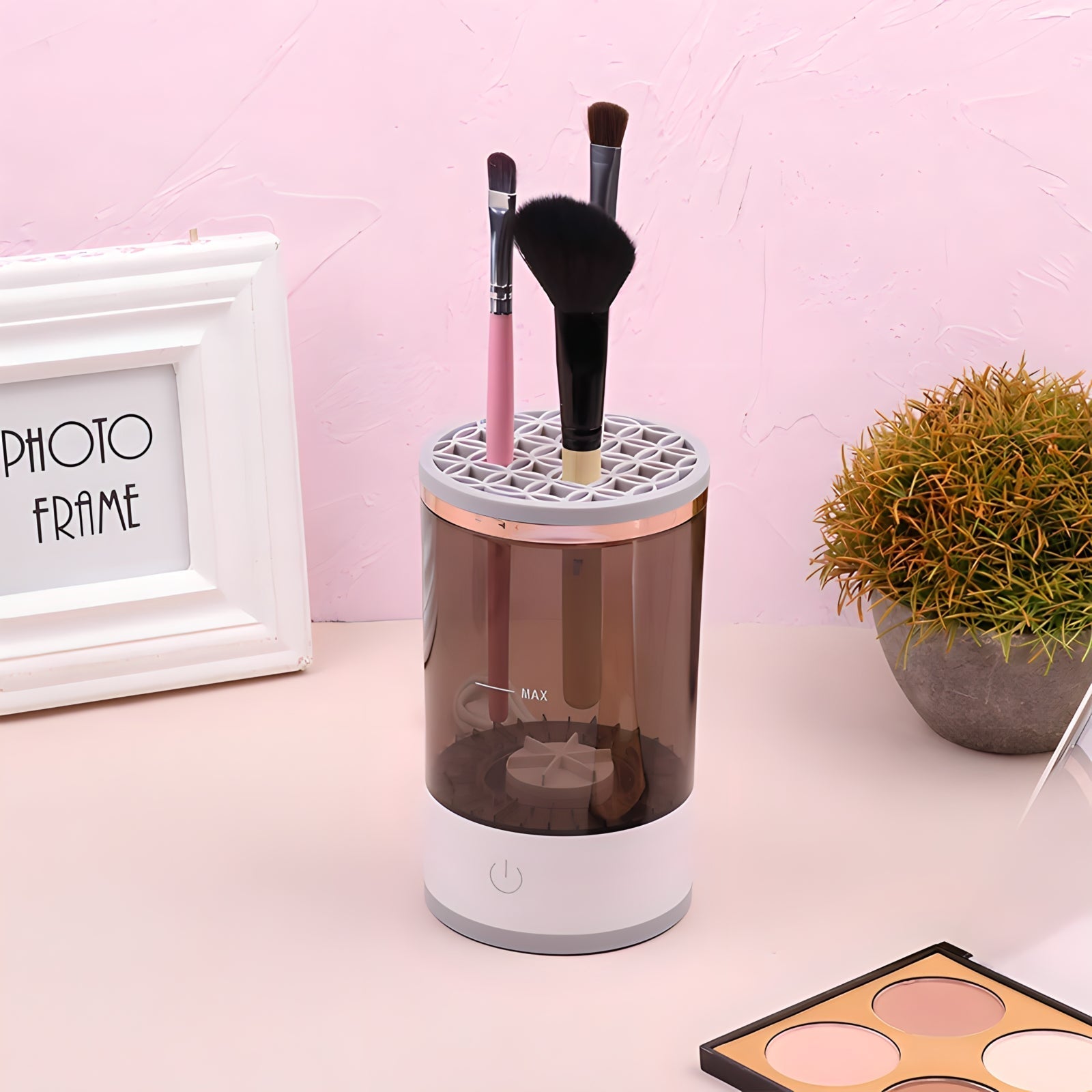 Hommfer – Nettoyeur de Pinceaux de Maquillage Automatique - Hommfer