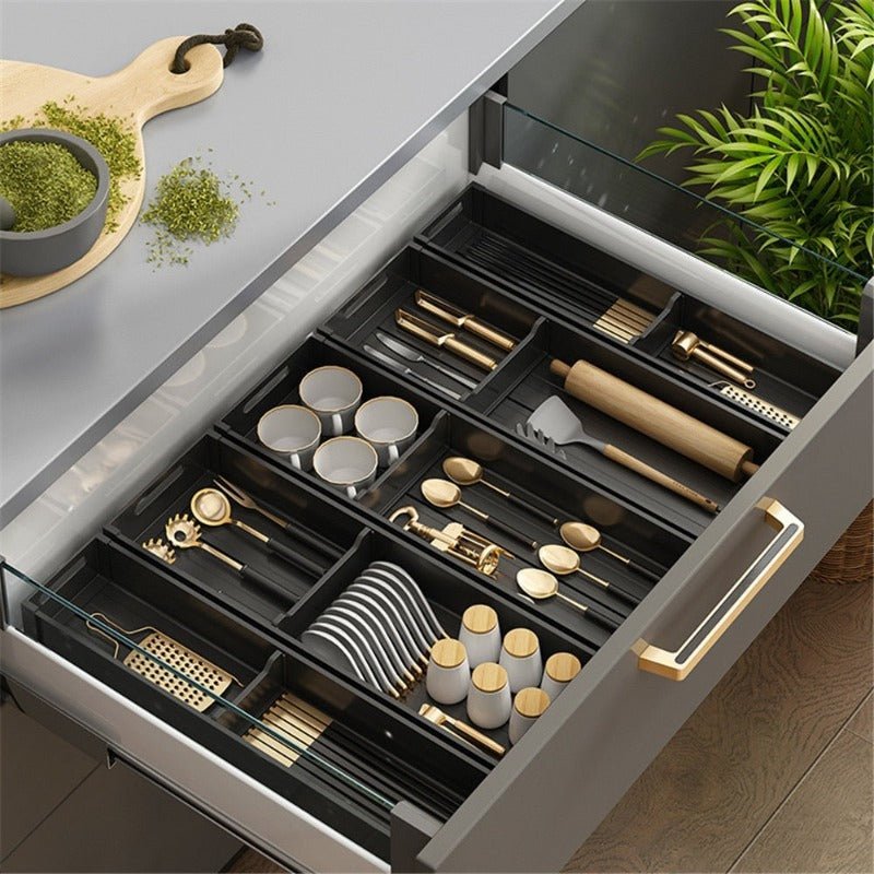 Hommfer – Organisateur de Tiroir en Aluminium pour Couverts - Hommfer