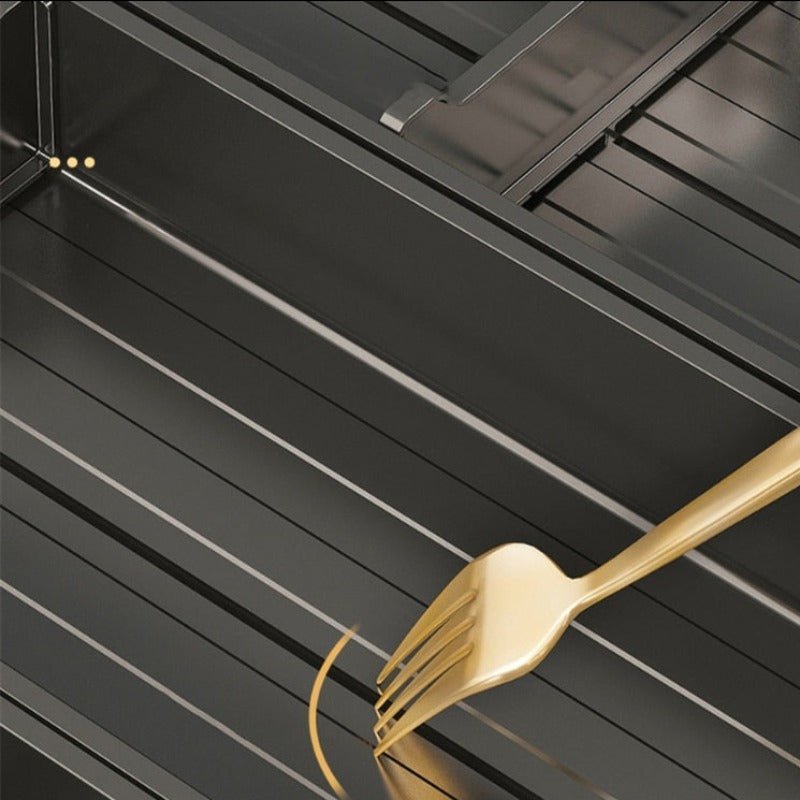 Hommfer – Organisateur de Tiroir en Aluminium pour Couverts - Hommfer