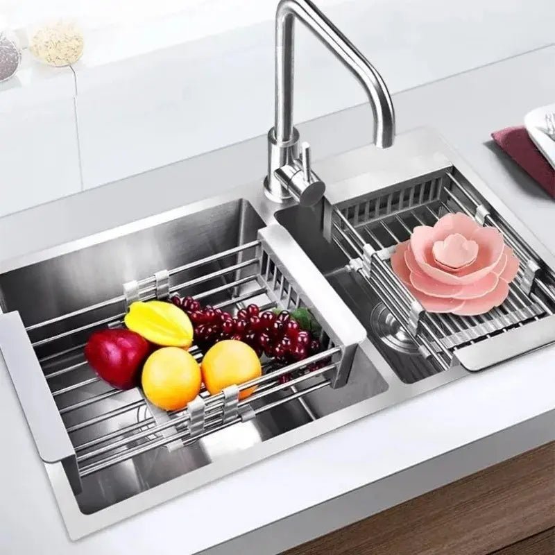Hommfer – Panier de Drainage Extensible en Acier Inoxydable - Hommfer