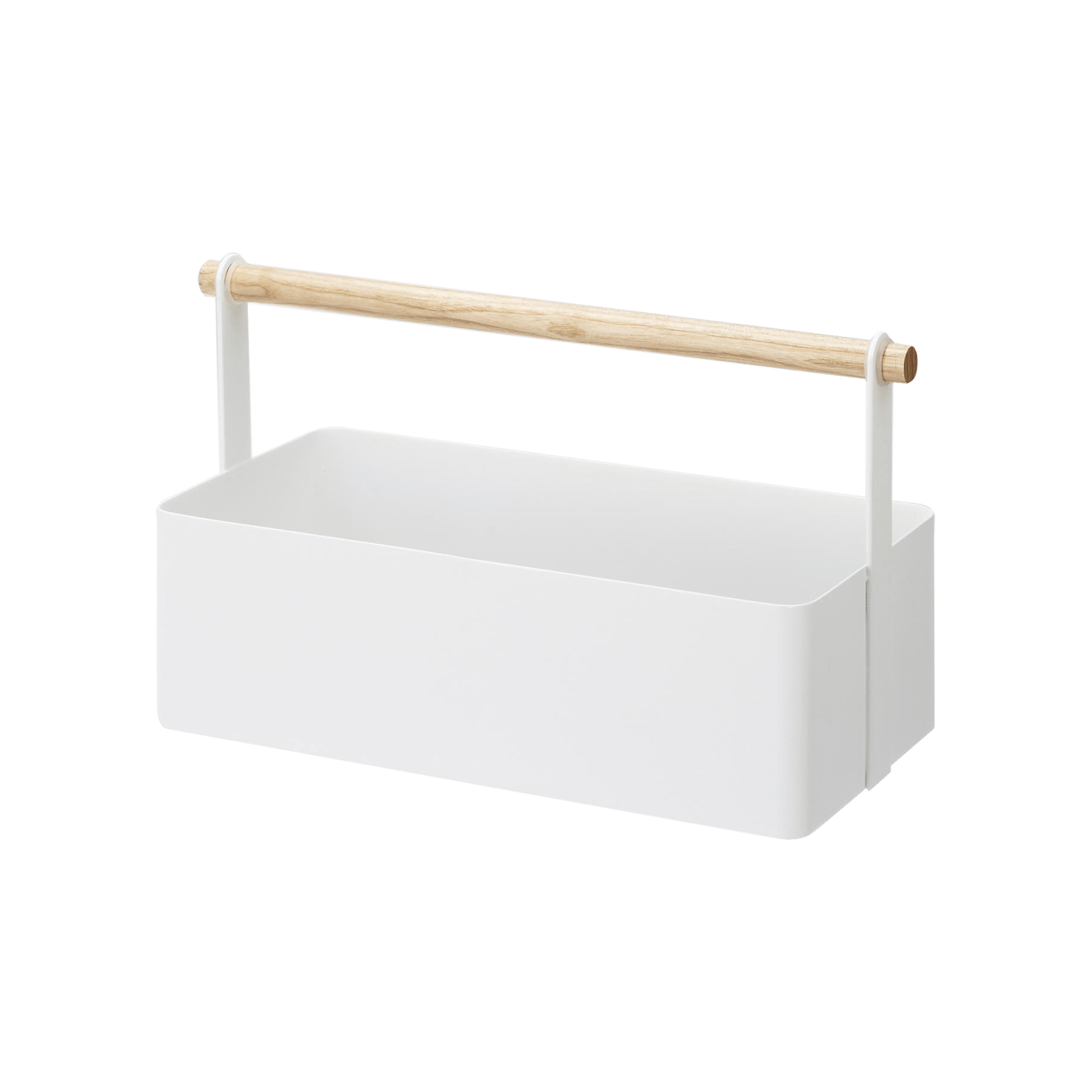 Hommfer – Panier de Rangement avec Poignées en Bois Deux Tailles - Hommfer