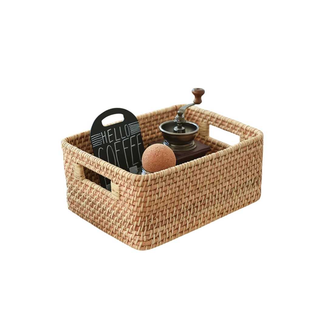 Hommfer – Panier de Rangement en Rotin Naturel (7L / 11L / 20L) - Hommfer