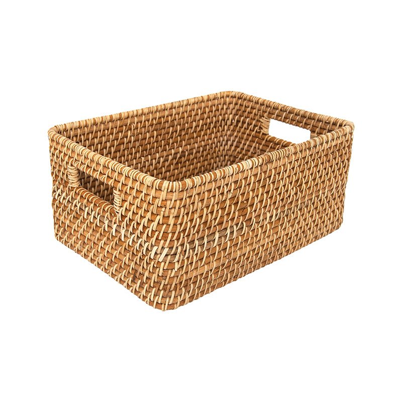 Hommfer – Panier de Rangement en Rotin Naturel (7L / 11L / 20L) - Hommfer