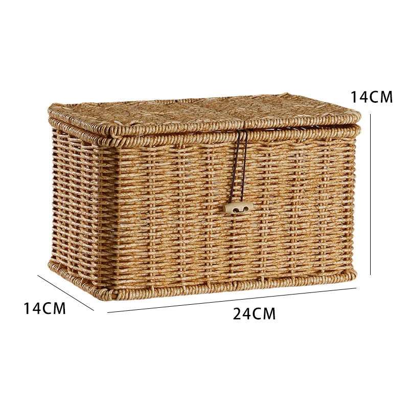 Hommfer – Panier de Rangement en Rotin Tressé à la Main - Hommfer