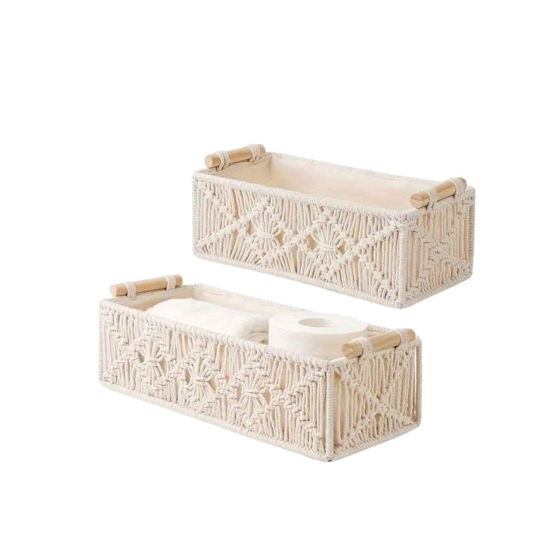 Hommfer – Panier de Rangement Tressé à la Main - Hommfer