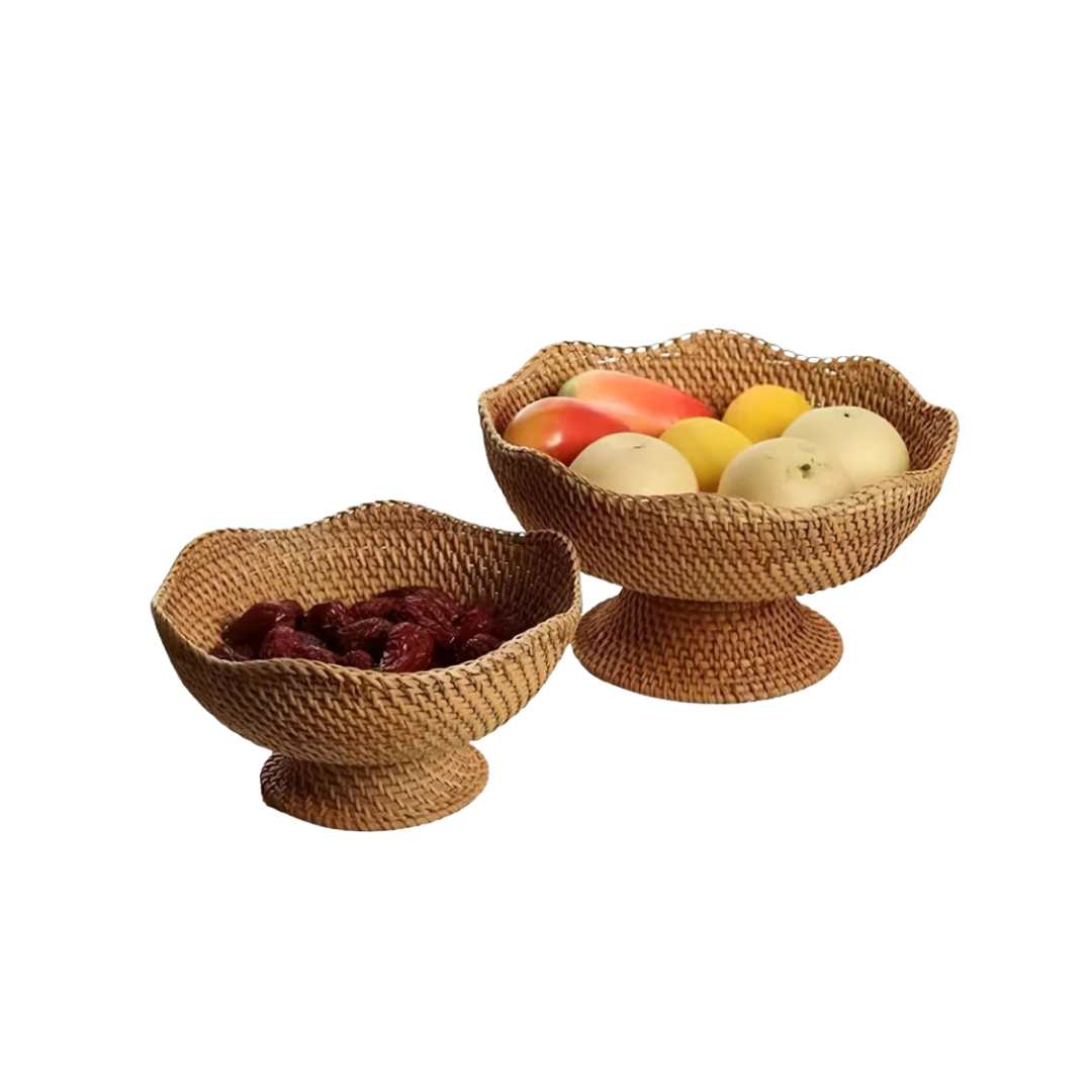 Hommfer – Panier Tressé en Rotin pour Fruits et Légumes - Hommfer