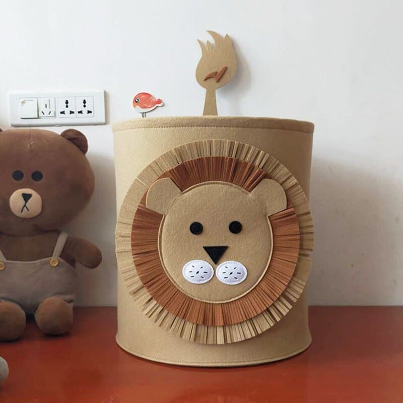 Hommfer – Paniers de Rangement Animaux en Tissu pour Chambre d'Enfant - Hommfer