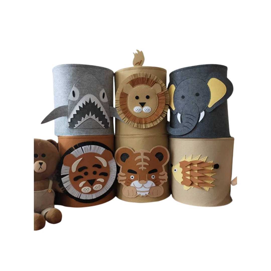 Hommfer – Paniers de Rangement Animaux en Tissu pour Chambre d'Enfant - Hommfer
