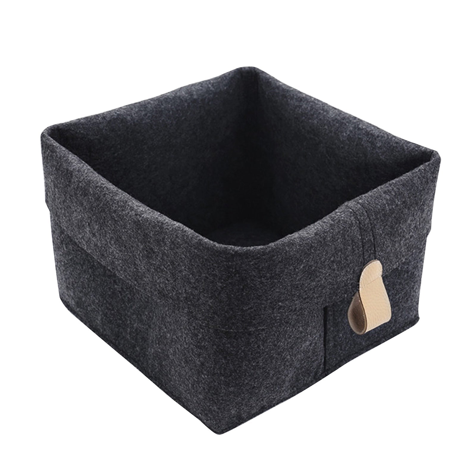 Hommfer - Paniers de Rangement en Feutre - Bord Repliable & Organisation Facile - Hommfer