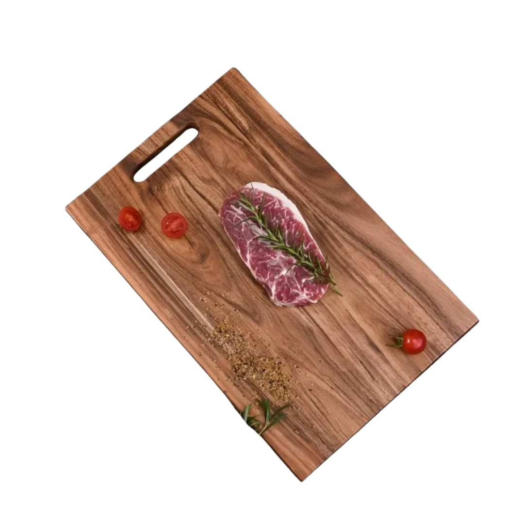 Hommfer - Planche à Découper en Bois Massif avec Poignée pour une Cuisine Élégante - Hommfer