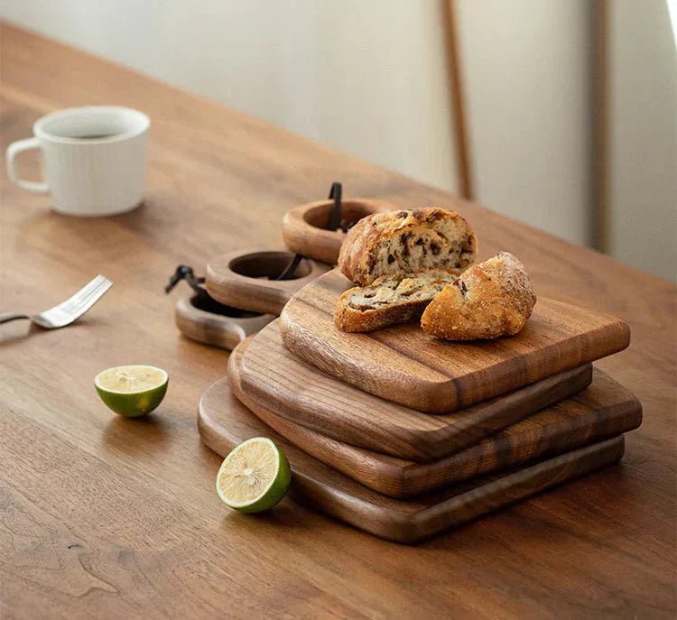 Hommfer – Planche à Découper en Noyer Élégante pour Cuisine - Hommfer
