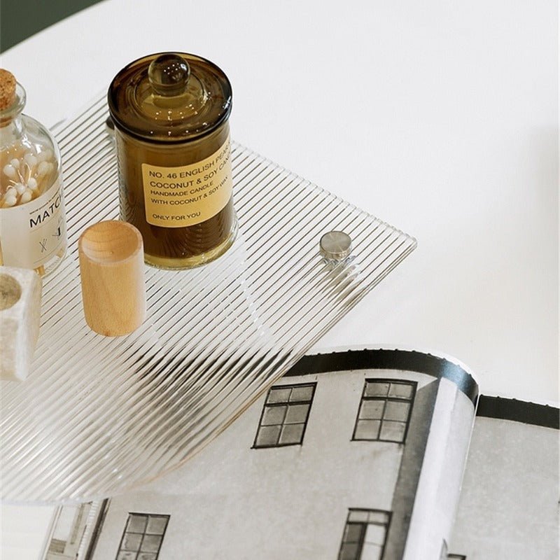 Hommfer – Plateau Acrylique Ondulé à Forme Irrégulière - Hommfer