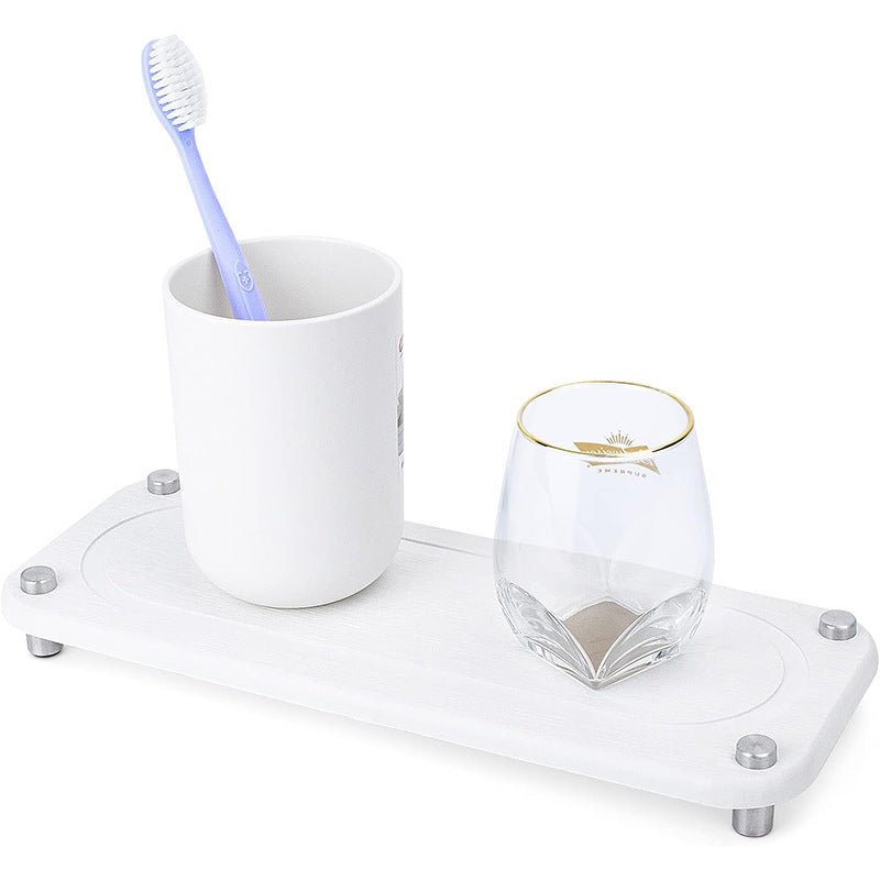 Hommfer – Plateau de Lavabo InstaDry en Acier Inoxydable Élégant - Hommfer