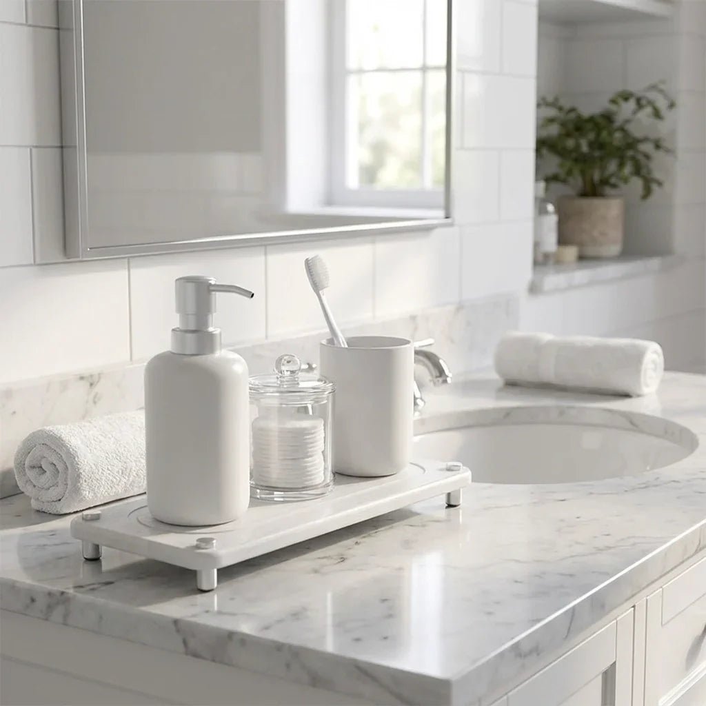 Hommfer – Plateau de Lavabo InstaDry en Acier Inoxydable Élégant - Hommfer