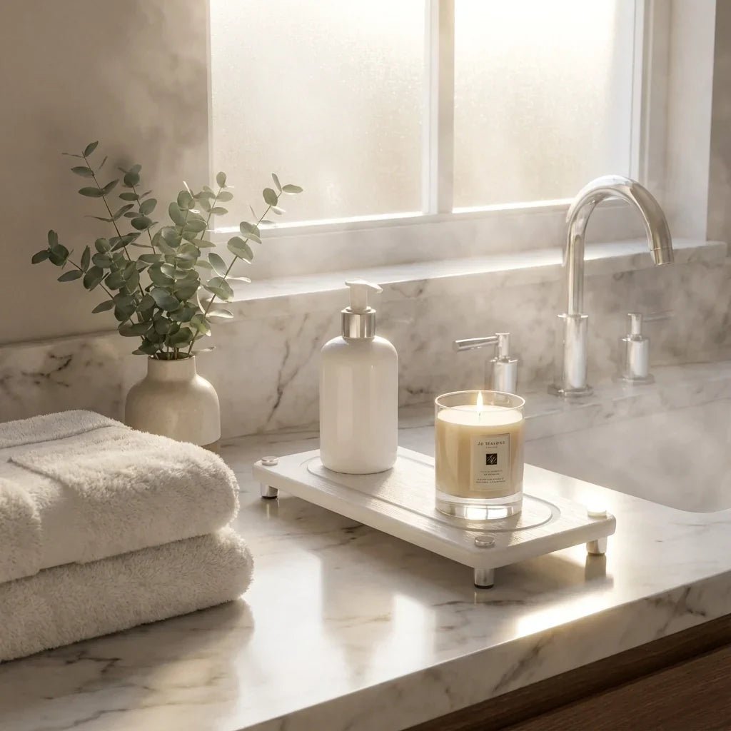 Hommfer – Plateau de Lavabo InstaDry en Acier Inoxydable Élégant - Hommfer
