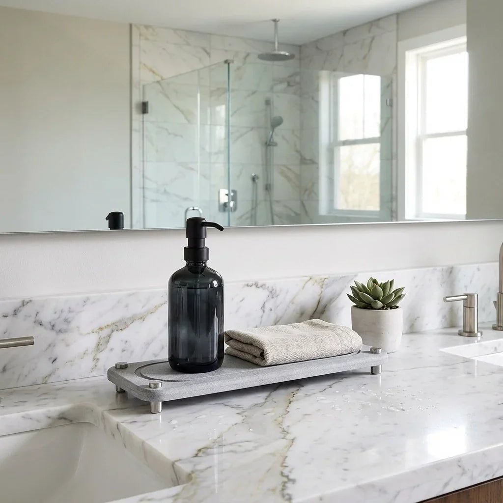 Hommfer – Plateau de Lavabo InstaDry en Acier Inoxydable Élégant - Hommfer