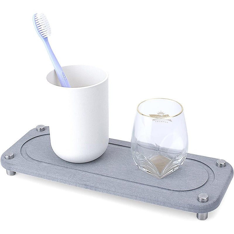 Hommfer – Plateau de Lavabo InstaDry en Acier Inoxydable Élégant - Hommfer