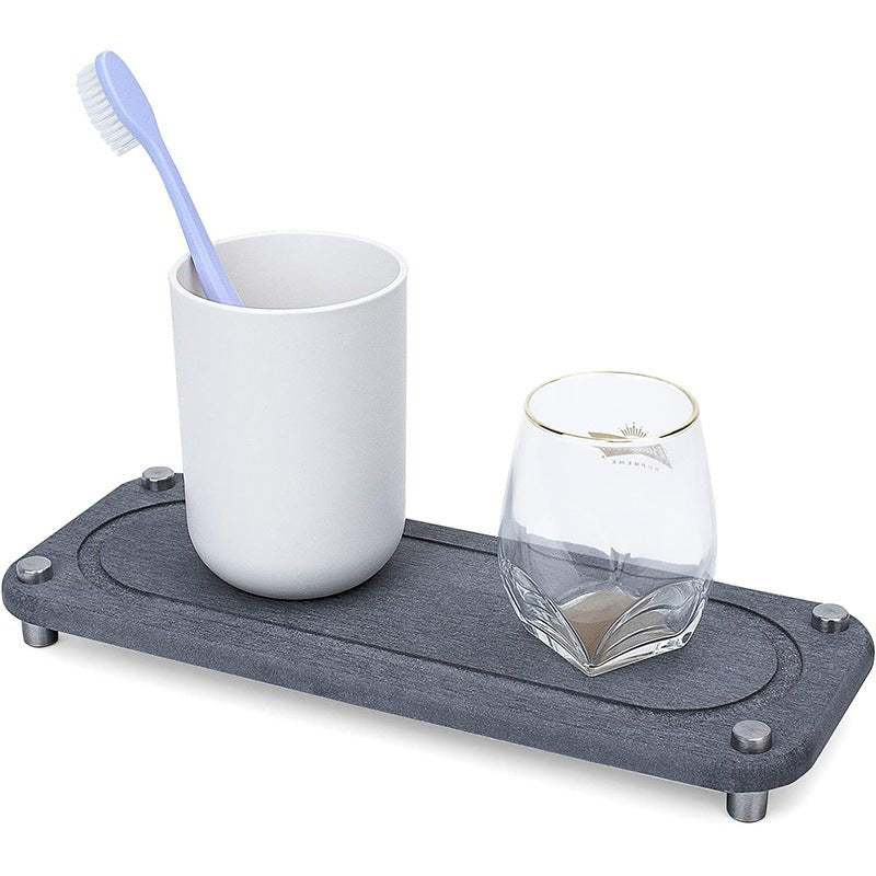 Hommfer – Plateau de Lavabo InstaDry en Acier Inoxydable Élégant - Hommfer