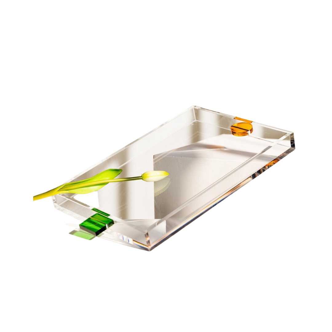 Hommfer – Plateau de Service en Acrylique Néon - Hommfer
