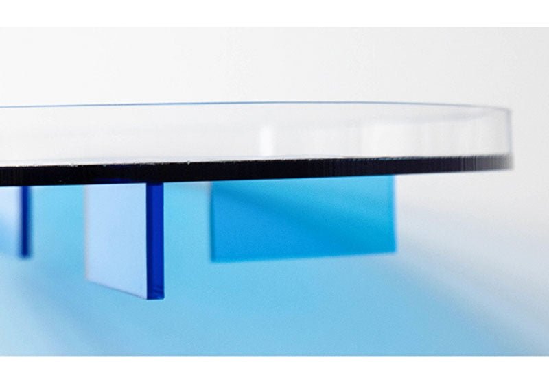 Hommfer – Plateau Rond en Acrylique Coloré - Hommfer