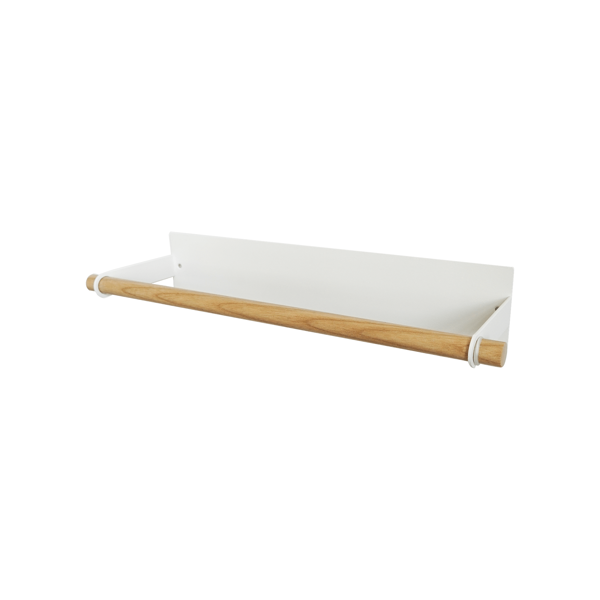 Hommfer – Porte - Serviettes Magnétique de Cuisine en Acier et Bois Deux Tailles - Hommfer