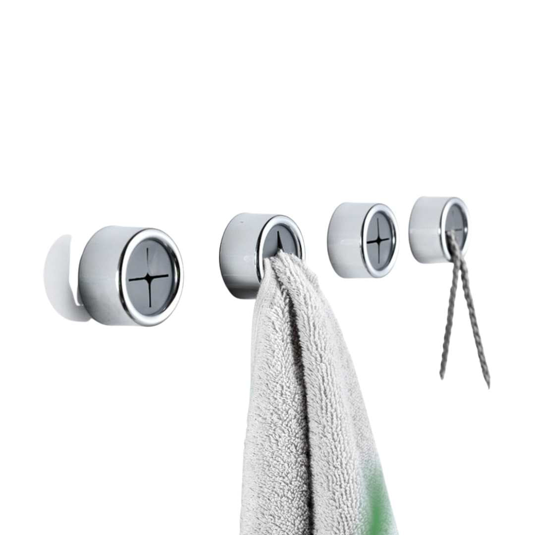 Hommfer – Porte - serviettes mural – Lot de 3 pièces - Hommfer