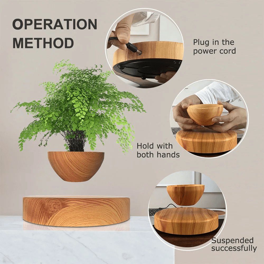 Hommfer – Pot de Fleur Flottant pour Salon - Hommfer
