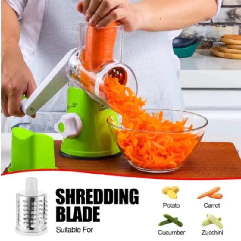 Hommfer – Râpe à fromage rotative en acier inoxydable pour un style culinaire élégant - Hommfer