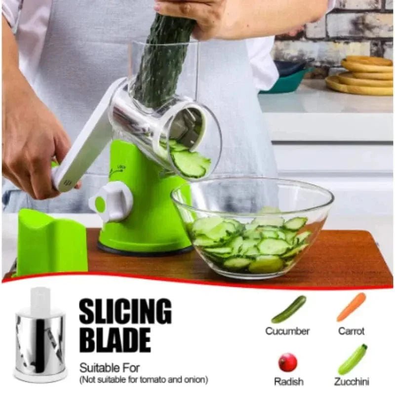 Hommfer – Râpe à fromage rotative en acier inoxydable pour un style culinaire élégant - Hommfer