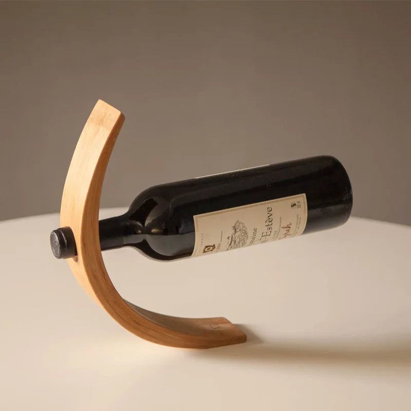 Hommfer - Râtelier à Vin en Bambou - Hommfer