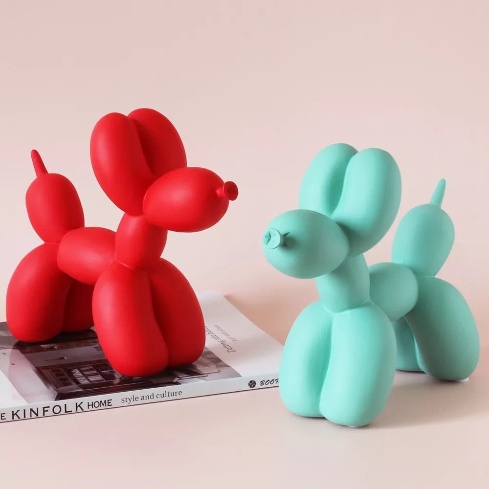 Hommfer – Sculpture Abstraite Chien Ballon - Hommfer