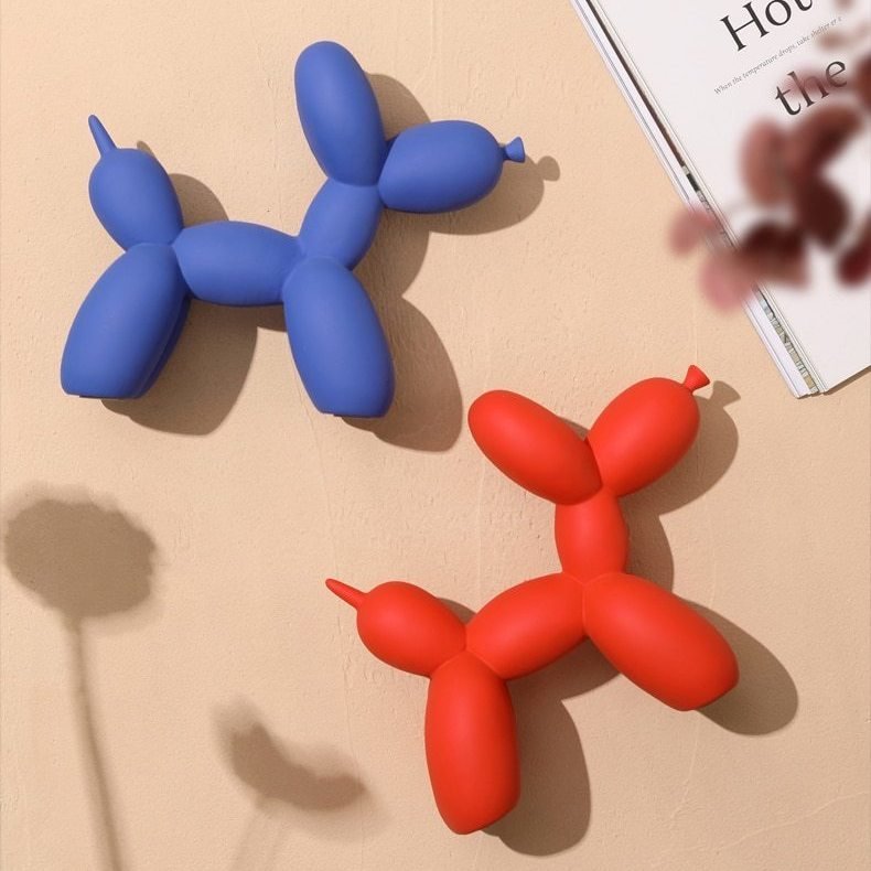 Hommfer – Sculpture Abstraite Chien Ballon - Hommfer